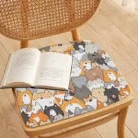 Cojín De Silla De Oficina Y Coche Con Diseño De Gatos Lindos Y Divertidos 45x45cm Almohada De Sofa Transpirable Y Cómoda Para Decoración Tatami - details 6