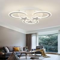 Lámpara de Techo Led, con Mando a Distancia, 3 Tipos de Luz, Intensidad Regulable, 120W, Blanco - details 0