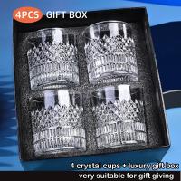 Vaso De Vidrio Europeo Estilo Transparente Para Vino Extranjero Whiskey Creación De Cristal Para Cerveza Juego De Licor - details 6