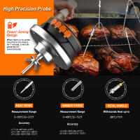 Termómetro Digital Inalámbrico Para Cocina Y Barbacoa Con Bluetooth Control Remoto Smart Probes Aplicación Móvil Compatible - details 2