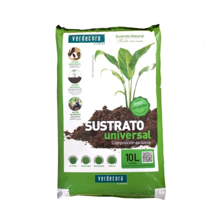 Verdecora Sustrato Universal para Plantas de Interior y Exterior - 1