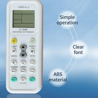 Control Remoto Inalámbrico Universal Para Aire Acondicionado K-1028E AC Digital LCD Compatible Con Various Brands - details 0