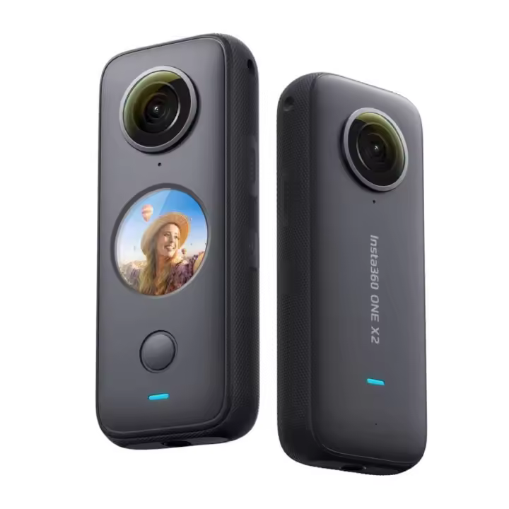Cámara Digital Deportiva Insta360 One X2/ 5.7K/ Ángulo de visión 360º/ Negra - 1