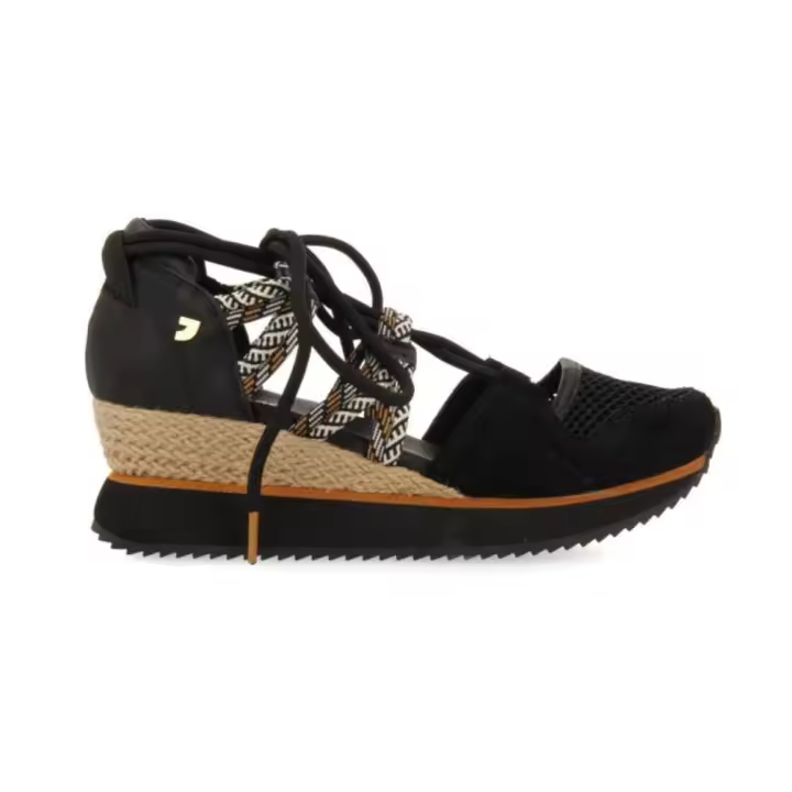 Gioseppo 71090 Sandalias deportivas IONA para mujer en negro de piel vegana - 1