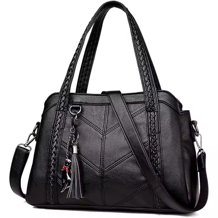 Bolso Hobo with Bandolera para Mujer, Bolsos de Hombre en Cuero de PU - 1