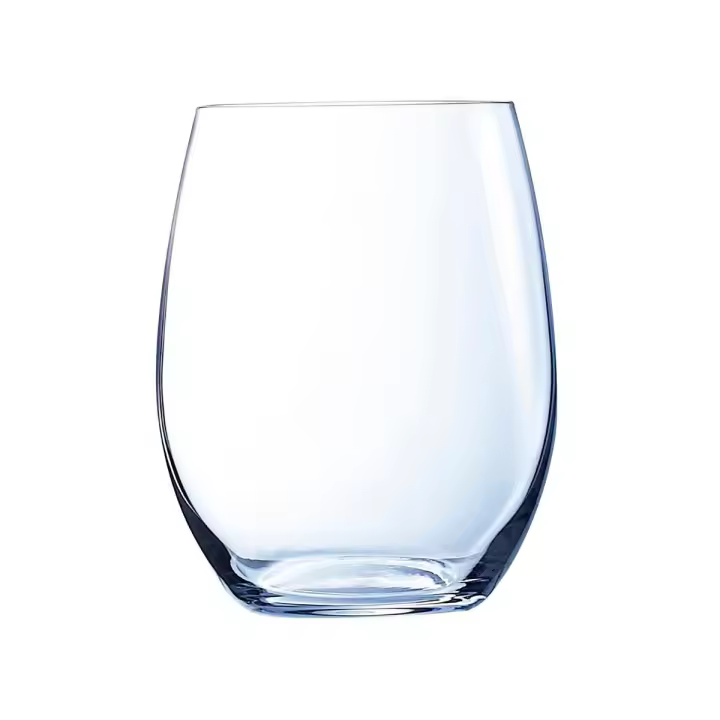 CHEF & SOMMELIER PRIMARY Caja 6 Vasos Altos Krysta 27CL Transparente Brillo Excepcional - 1