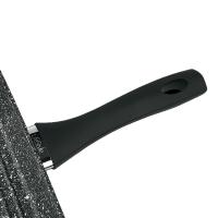 STARLEY-LifeStyle Asadora Grill Aluminio Forjado Antiadeherente Non Stick Stone Tipo Piedra Asas Con Tacto De Silicona Resistente Para Inducción y Todo Tipo De Fuegos 27 x 27 x 4,5 Cm - details 1