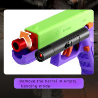 Pistola De Juguetes G17 Edición Láser Modo Doble Arrojando Celdas Automática Bala Suave Pistola Niños CS Arma Origina China - details 2