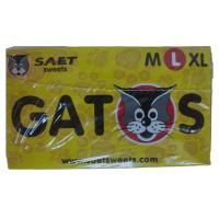 Gatos L Regaliz Caja 200 barritas (800 g) Saet Sweets - details 0