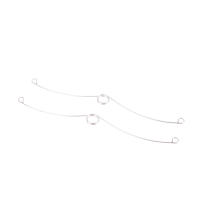 2Pcs Clip De Resorte Para Ventilador De Escape Forma De Cable 15.5/19/21CM Accesorios De Reparación Eléctrica De Acero Inoxidable - details 4