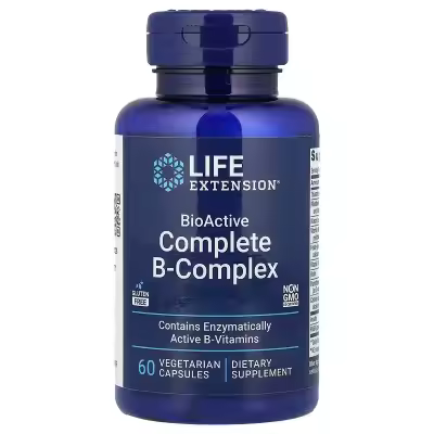 Complejo B BioActivo B-Complex 60 cápsulas de Life Extension - 1
