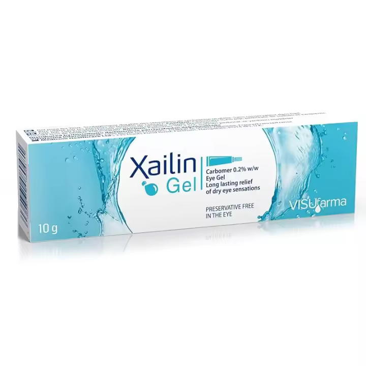 XAILIN GEL ESTERIL MULTIDOSIS UNGUENTO OFTALMICO LUBRICANTE 10 G - 1