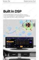 Reproductor Multimedia Universal Para Coche Con Pantalla Táctil De 10.26/6.86 Pulgadas CarPlay Sin Cables Y Android AUTO Navegación GPS WiFi DSP - details 8