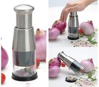 Cortador de cebolla multifuncional para cortar ajo, cortador de verduras de acero inoxidable, cortador de verduras manual, picadora, prensa de cebolla y ajo - details 2