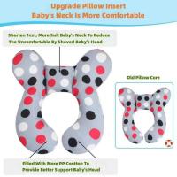 Almohada De Viaje Para Bebé Soporte Para Cuello Y Cabeza Mejorada Almohada De Cuello Para Asiento De Coche Y Carrito De Compras Unisex Edad 1-3 Años Relleno De Poliéster / Algodón - details 1