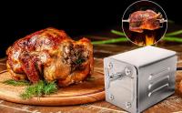 Grill BBQ Eléctrico Asador Rotisserie Acero Inoxidable SP-S40 Accesorios De Barbacoa Para Cerdo Cordero Pollo Y Oveja Uso Al Aire Libre - details 10