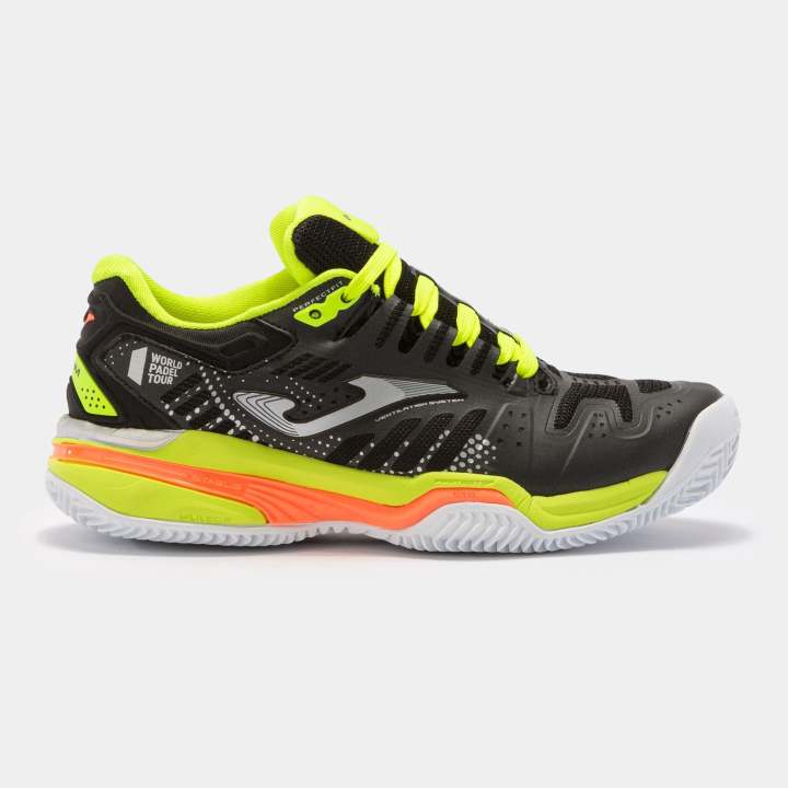Joma sport paddle shoe fluorescent black – children