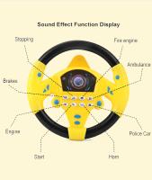 Juguete Musical De Conducción Eléctrica Para Niños Simulación De Volante De Coche Con Luz Y Sonido Regalo Para Niños Juguete De Silla De Paseo - details 1
