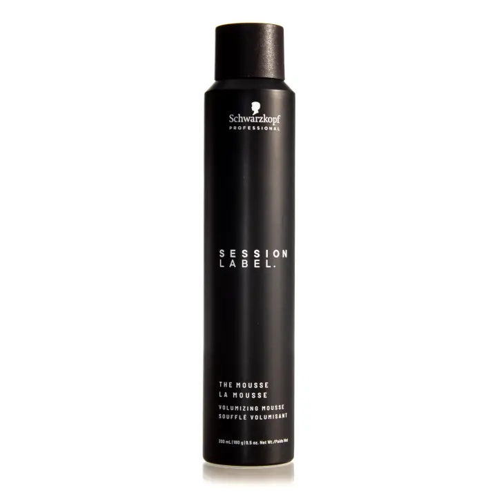 ​Espuma Voluminizadora Schwarzkopf Professional Session Label The Mousse 200 ml | Volumen Dirigido y Fijación Flexible - 1