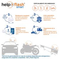 Help Flash y FlashLed - Baliza de Emergencia Compacta y Ligera con Señal V16 de Peligro y Linterna Homologada - details 3