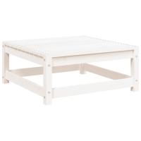 vidaXL Taburete de jardín madera maciza de pino 70x70x30 cm Pino natural, Pino blanco, Marrón pino Conjunto Terraza Muebles Jardín Exterior Juego de Muebles de jardín Mueble Jardín Exterior Muebles de Salon Exterior - details 3
