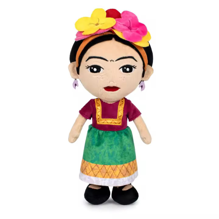 PELUCHE FRIDA KAHLO 32 CM, 760023950, PLAY BY PLAY, TIENDA CON LICENCIA OFICIAL - 1