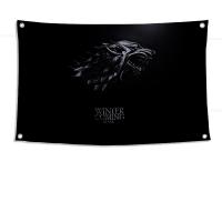 Bandera De Poliéster Stark Con Cuatro Agujeros Para Decoración Exterior Aesthetic Room Decor Material De Palo De Bambú - details 4