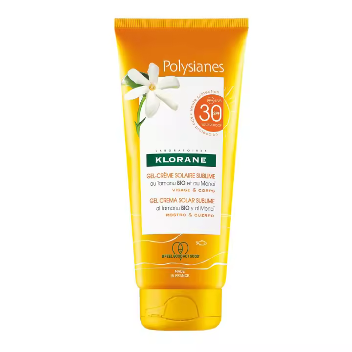 KLORANE POLYSIANES GEL CREMA SOLAR SUBLIME SPF 30 ROSTRO Y C - 1