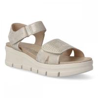 AMARPIES ABZ26553 Sandalias plataforma mujer 32628 24V SANDALIA DOBLE PISO PALA VELCRO PLATINO - details 1