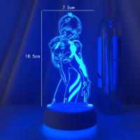 Lámpara Nocturna 3D Cambio De Color 7/16 Sensor Para Mesa Decoración De Hogar Regalo De Cumpleaños Para Niños Icono Logo - details 4