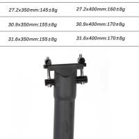Poste De Silla De Bicicleta De Carbono Elitaone Ultraligero 150g Tubo De Silla 61-UD Textura MTB/Road Bike Accesorios De Bicicleta - details 2