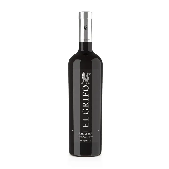 Caja x 6 Vinos Ariana El Grifo, tinto mineral de Lanzarote Añada 2022 Grado 13.5%  Variedad 70% Listán negro, 30% Syrah - 1