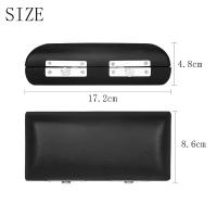 Caja De Almacenamiento Para Boquilla De Flauta IRIN Profesional Con Cabeza Curva Accesorios Para Flauta Material De Cuero Y Tela Suave Peso Neto 137g - details 1