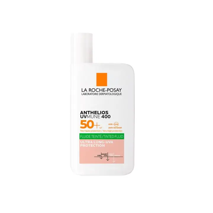 Protector Solar L´OREAL Anthelios Control de Aceite SPF 50+ UVMUNE 400 con Color 50ml - 1