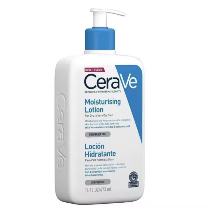 CERAVE LOCION HIDRATANTE 473ML. Hidratación profunda para rostro y cuerpo - 1