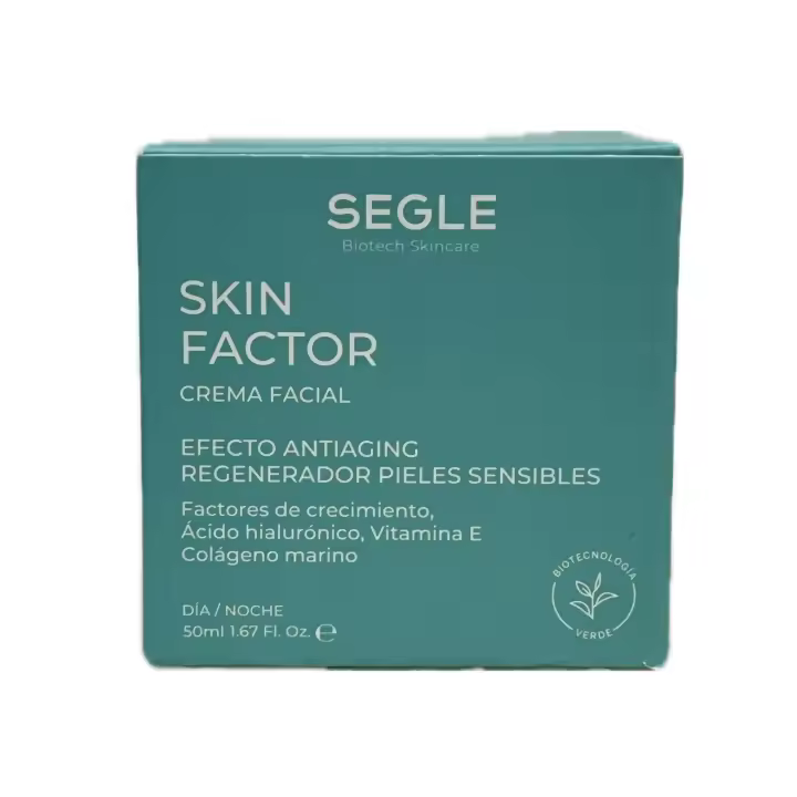 Segle Skin Factor Crema Facial Efecto Antiedad Regenerador Pieles Sensibles Dia/Noche 50ml - 1