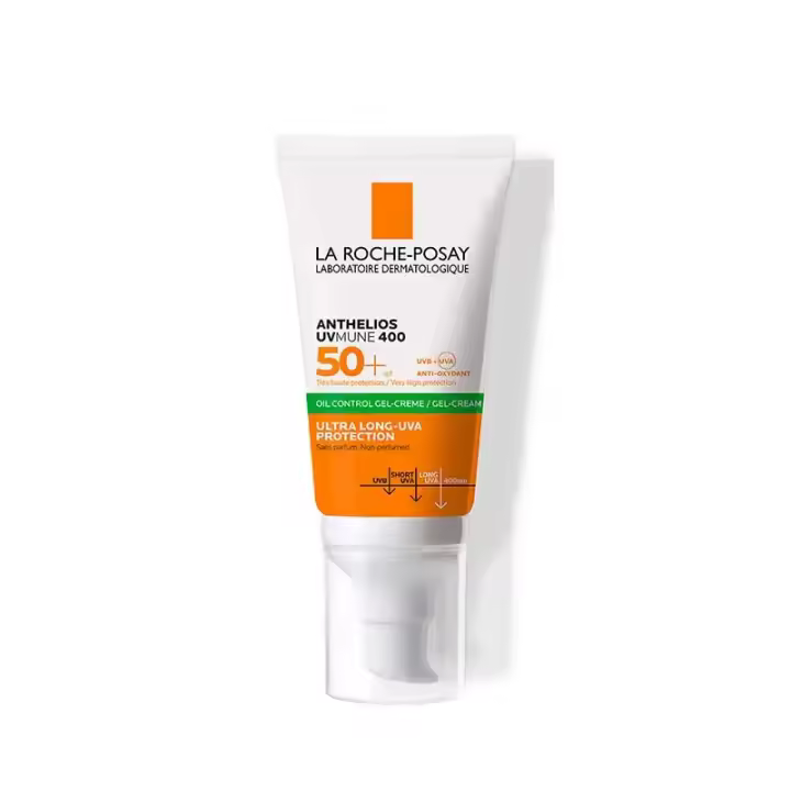 LA ROCHE POSAY PROTECTOR SOLAR +50 ANTHELIOS GEL CREMA OIL CONTROL SPF 50ML SIN PERFUME - 1