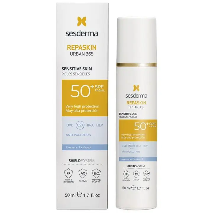 Repaskin Urban 365 Fotoprotector Piel Sensible Spf50+ 50 Ml - 1