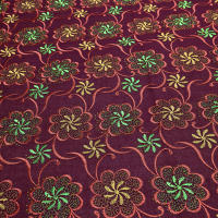 Tela De Encaje Africano De Algodón Para Mujer 5 Yardas Ideal Para Vestidos De Boda Y Fiestas Costura Y Bordado - details 19