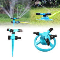 Riega Jardín Automático 360 ° Rotativo 3-Armas Herramienta De Riego Para Césped Y Jardín Sprinkler VORTEX De Marca Pengliu - details 0