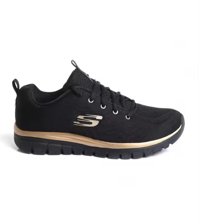 Skechers | Mujer | Zapatillas Graceful Get Connected negro - 1