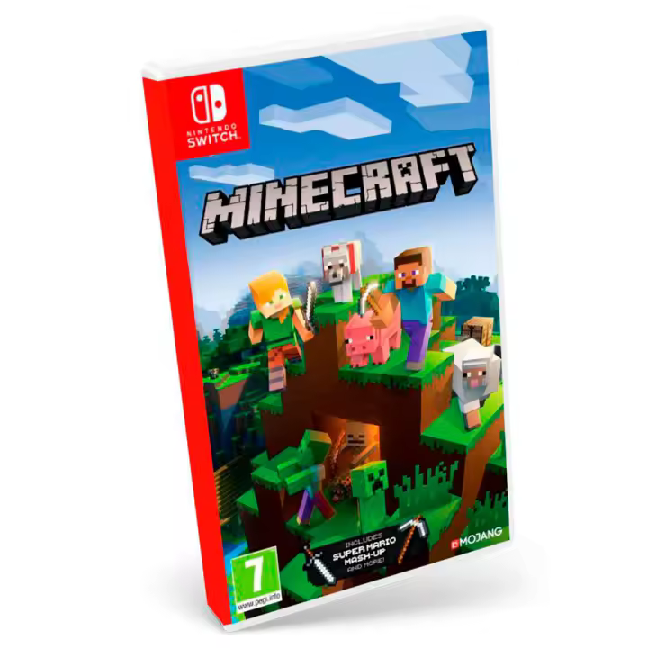 Minecraft Switch Edition - Nuevo a estrenar - PAL España - Majong - Nintendo - TOP VENTAS - 1