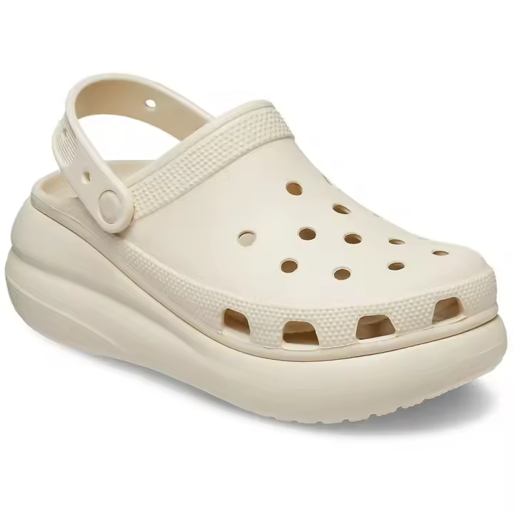 Calzado hombre Zuecos Crocs Zuecos Classic Crush Beige - 1