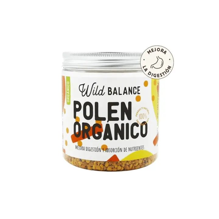 Suplemento Polen Orgánico Wild Balance 100gr para Perros y Gatos - 1