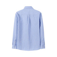 Camisa Casual Para Hombre De Algodón Oxford Con Rayas Y Bolsillo En Soltero Cuello Botón Manga Larga Ajustada Y Cómoda En Colores Variados - details 21
