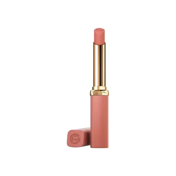 PINTA LABIOS L'OREAL PARIS 500 LE BEIGE FREEDOM INTENSE VOLUME MATTE - 1