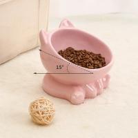 Tazón De Arroz Para Gatos Y Perros Accesorios De Cerámica Con Patas Altas Estables Protección De Columna Cervical Diseño Lindo - details 5