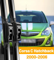 LimpiaParabrisas Delantero LimpiaParabrisas Opel Corsa C Hatchback 2000-2006 Accesorios De Ventanas 20 "+18" Material De Goma Natural Tolerancia De Temperatura +158℉ a -40℉ - details 0