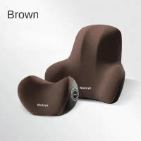 Almohada De Lumbar Para Coche Cojín De Cuello Fácil De Transportar Soporte De Espalda De TPU Espuma Memoria Material De Poliéster 100% - details 4