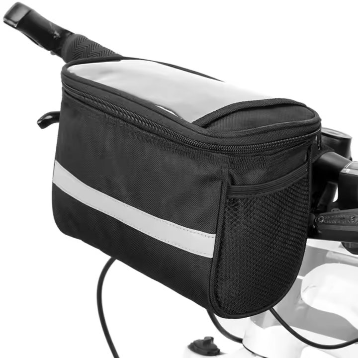 Bolsa De Manillar Para Bicicleta MTB Isolada Frontal Con Reflejante Bolsa De Almacenamiento Aislada Para Ciclismo Y Pescar - 1